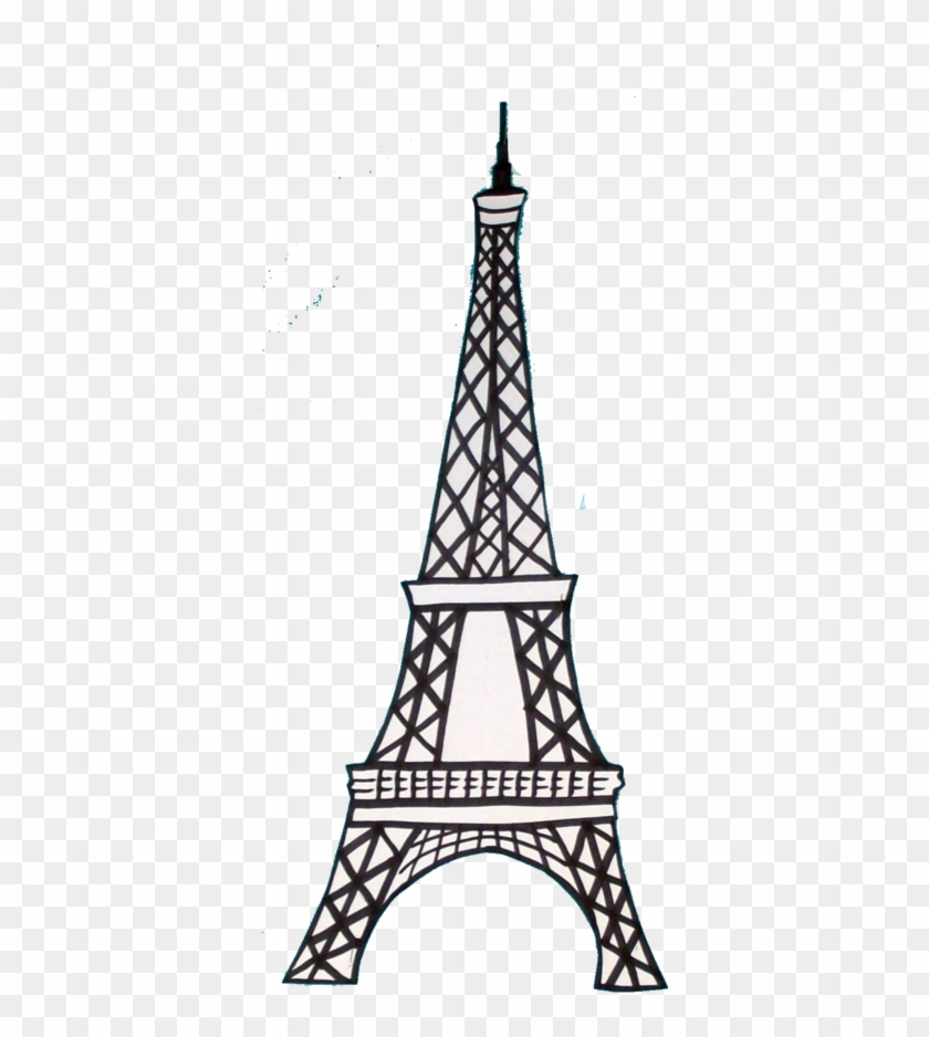Eiffel Tower Outline Clipart Transparent PNG - Useful search for cliparts