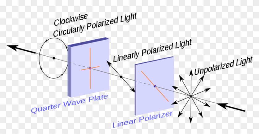 For Example We Install Polarized Lenses Or Filters - Quarter Wave Plate ...
