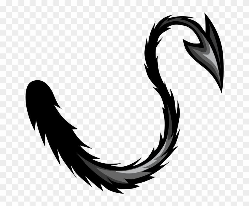 Demon Demontail Tail Freetoedit Demon Tail Png Transparent Png 671x615 1516221 Pngfind - black demon tail roblox