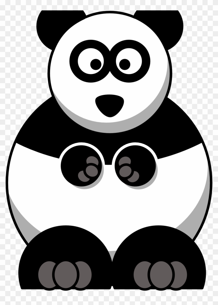 Happy Panda Face Bear Teddy Bear Animal 1979px 138 - Cartoon Panda Clip  Art, HD Png Download - 999x1349(#1519930) - PngFind