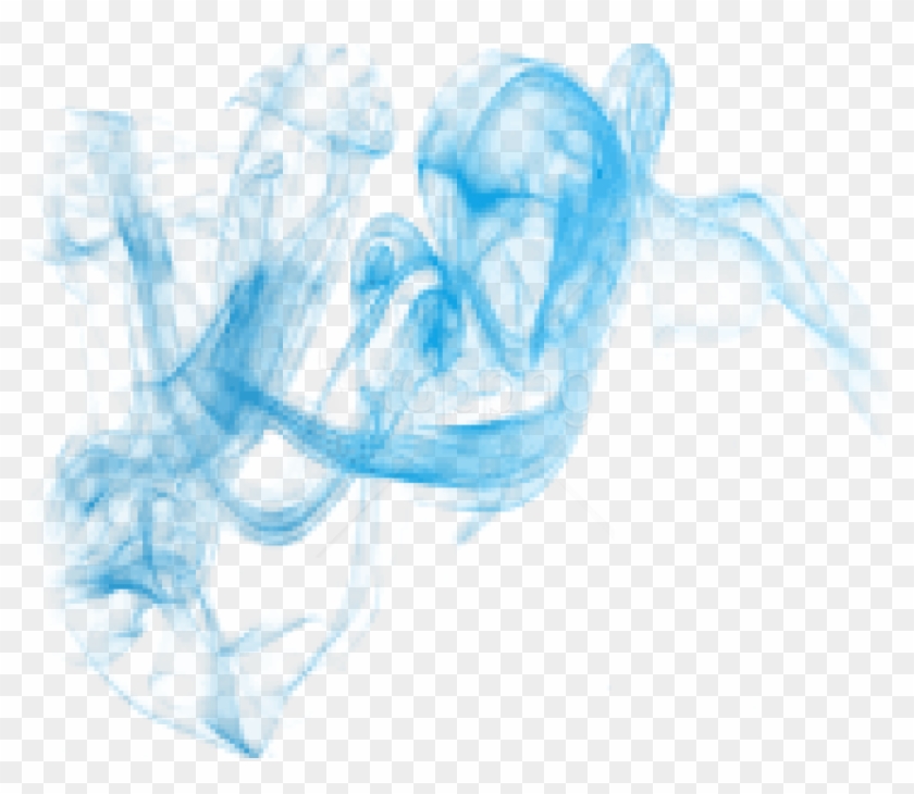 Free Png Color Smoke Png Png Image With Transparent - Blue Smoke Png Hd,  Png Download - 850x699(#1521252) - PngFind