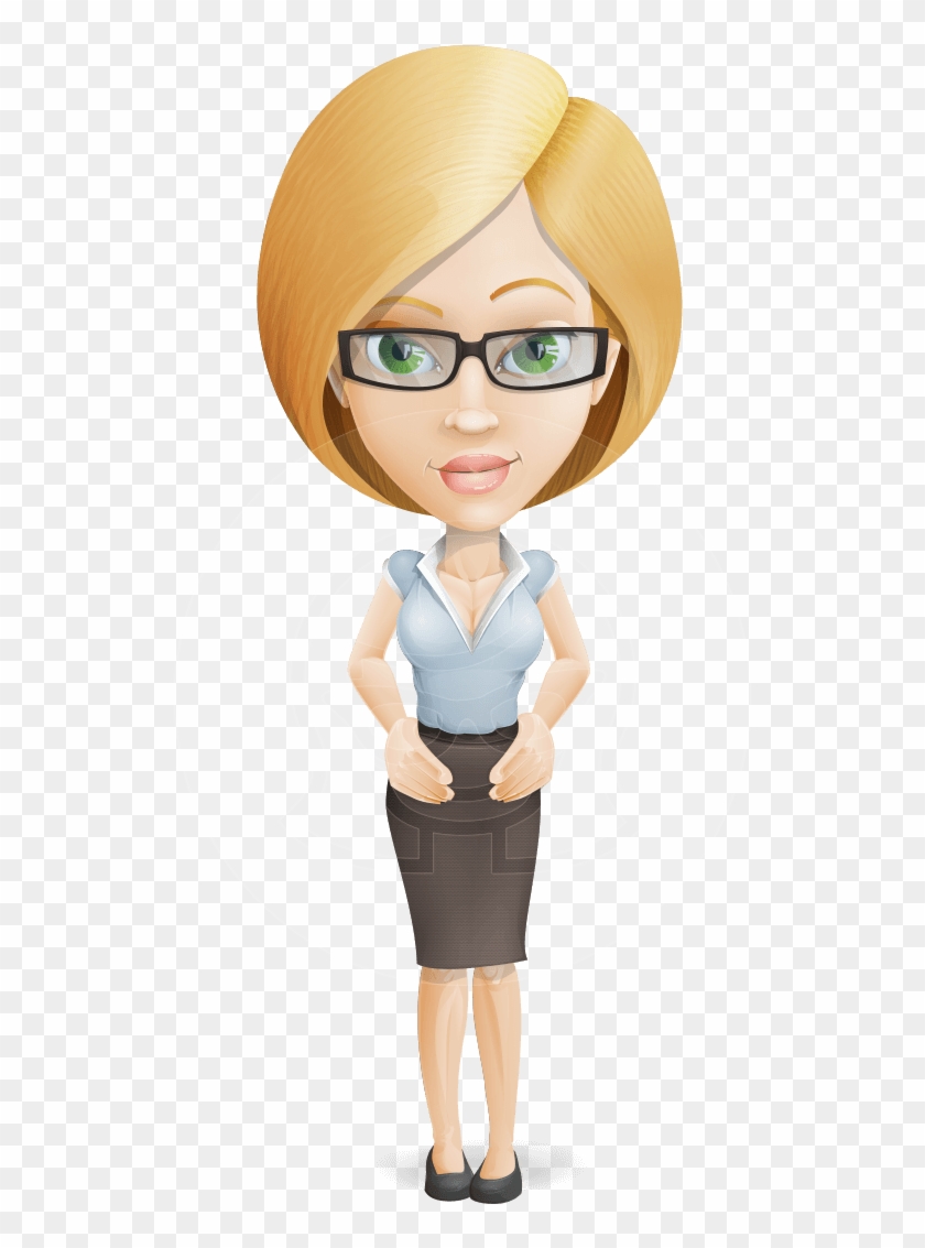 Tish The Stylish - Business Woman Cartoon, HD Png Download -  642x1060(#1523160) - PngFind
