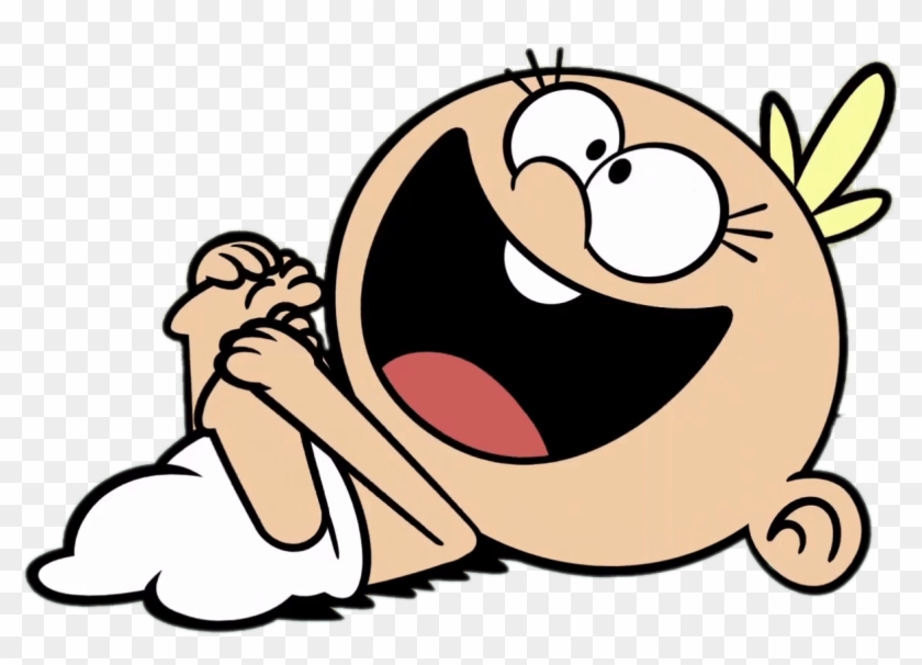 Baby Lily Loud Holding Her Feet The Loud House Hd Png Download 1340x878 Pngfind