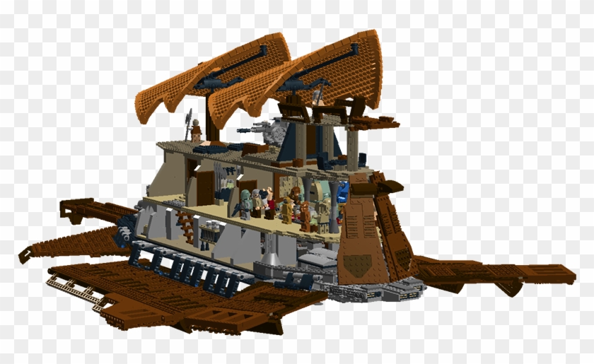 jabba sail barge lego
