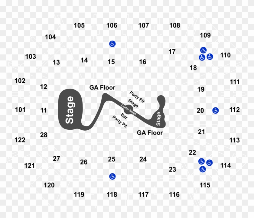 The Arena Seating Chart