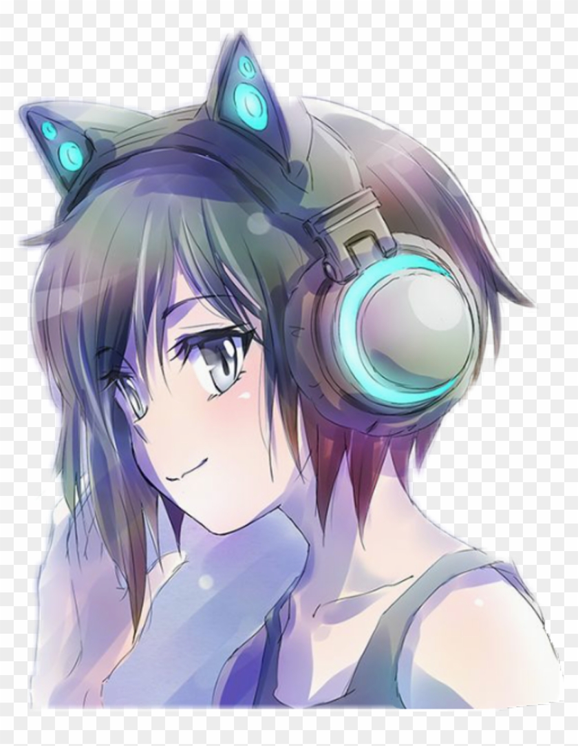 Rwby Ruby Rose Cat Ear Headphones Hd Png Download 1024x1272 Pngfind