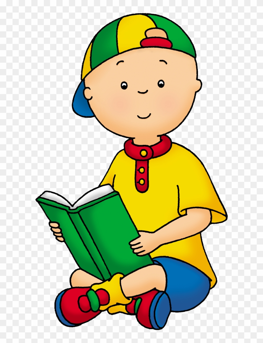 Caillou Png Pack Caillou Reading A Book Transparent Png