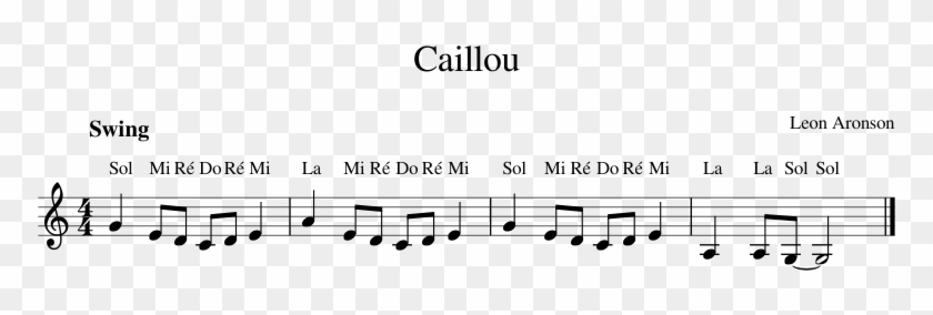 Caillou Theme Lyrics English