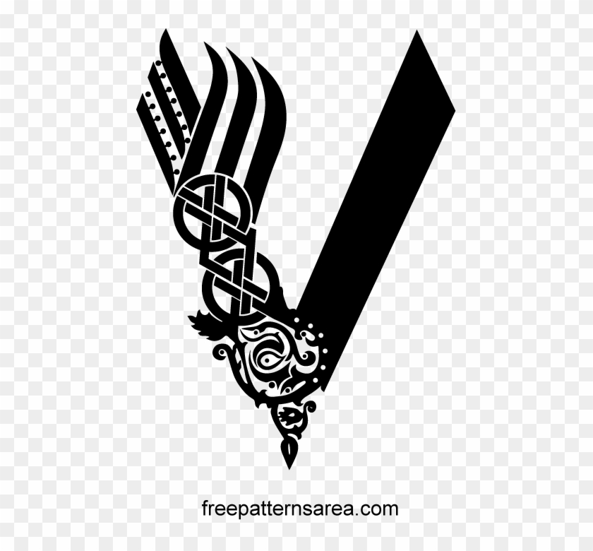 Vikings Serie Symbol Vector Vikings Show Logo Hd Png Download 453x700 1550804 Pngfind