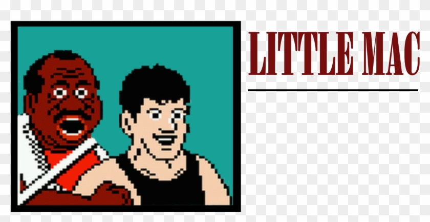 Featured Little Mac Tech - Mike Tyson Punch Out Coach, HD Png Download -  2200x1051(#1553273) - PngFind