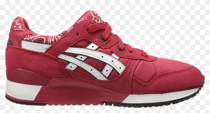 asics red bandana