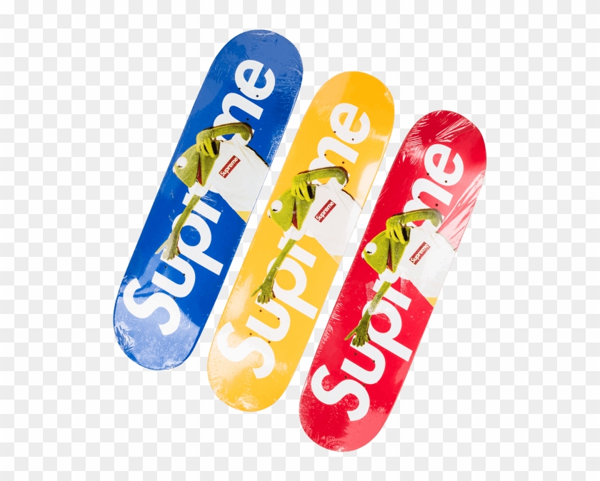 supreme kermit the frog sticker