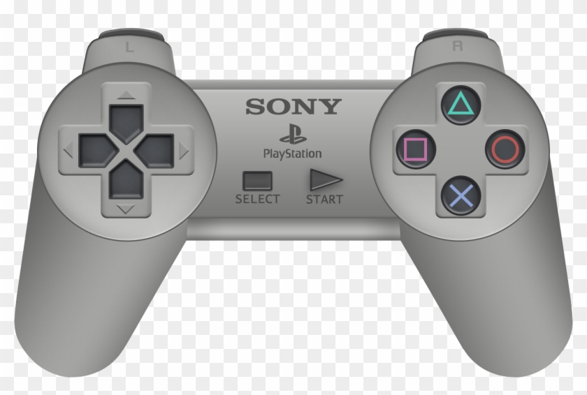 playstation 1 controller drawing