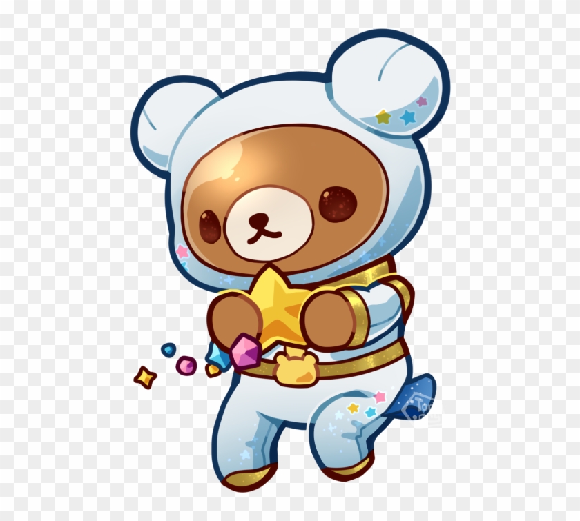 Recent Commission Of A Rilakkuma Drawing Cartoon, HD Png Download