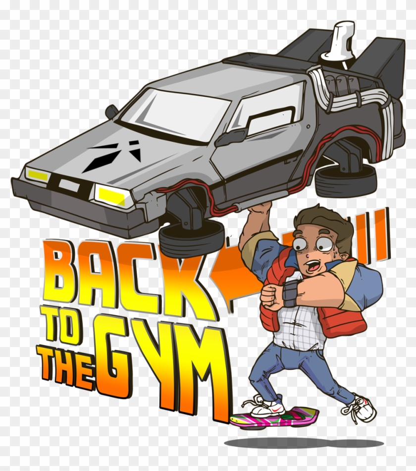 Back To The Future Car Clipart - Sport Utility Vehicle, HD Png Download