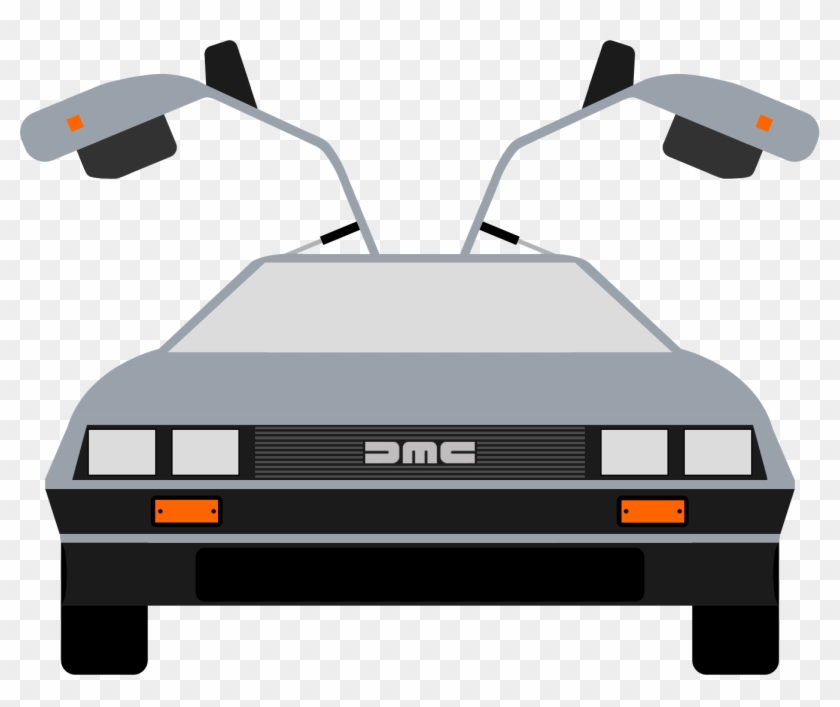Back To The Future Clipart - Back To The Future Car Clipart, HD Png