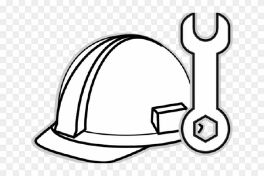 Construction Clipart Hard Hat Construction Clipart Black And White Hd Png Download 640x480 1559964 Pngfind - hard hat roblox
