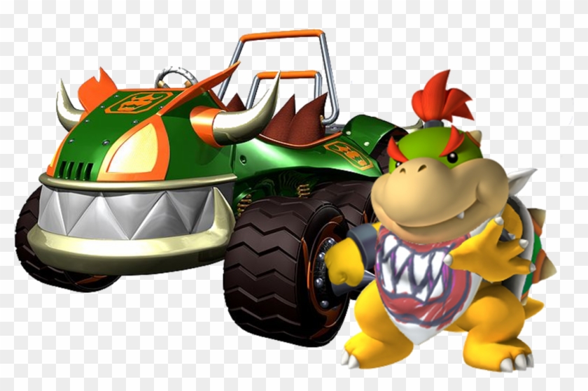Dry Bowser Jr Mario Kart Double Dash Hd Png Download 1055x703 Pngfind