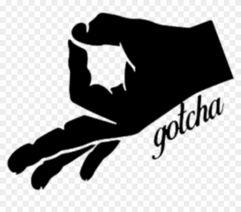 Gotcha Hand Decal Got Em Hand Meme Hd Png Download 1003x810 Pngfind