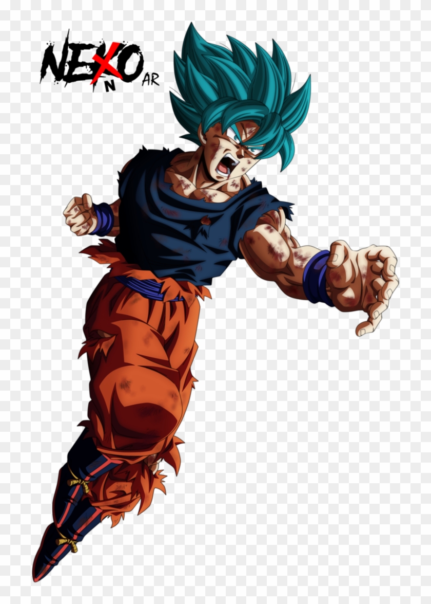 DESENHO:GOKU SUPER SAYAJIN BLUE