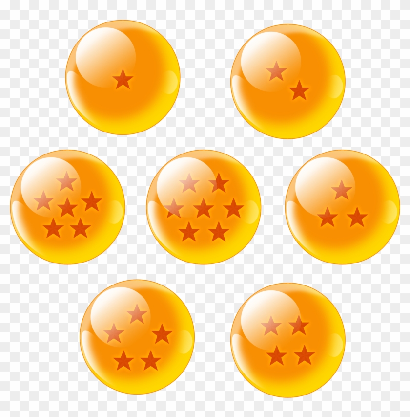 Dragon Ball Z Clipart Star - 7 Dragon Balls Png ...