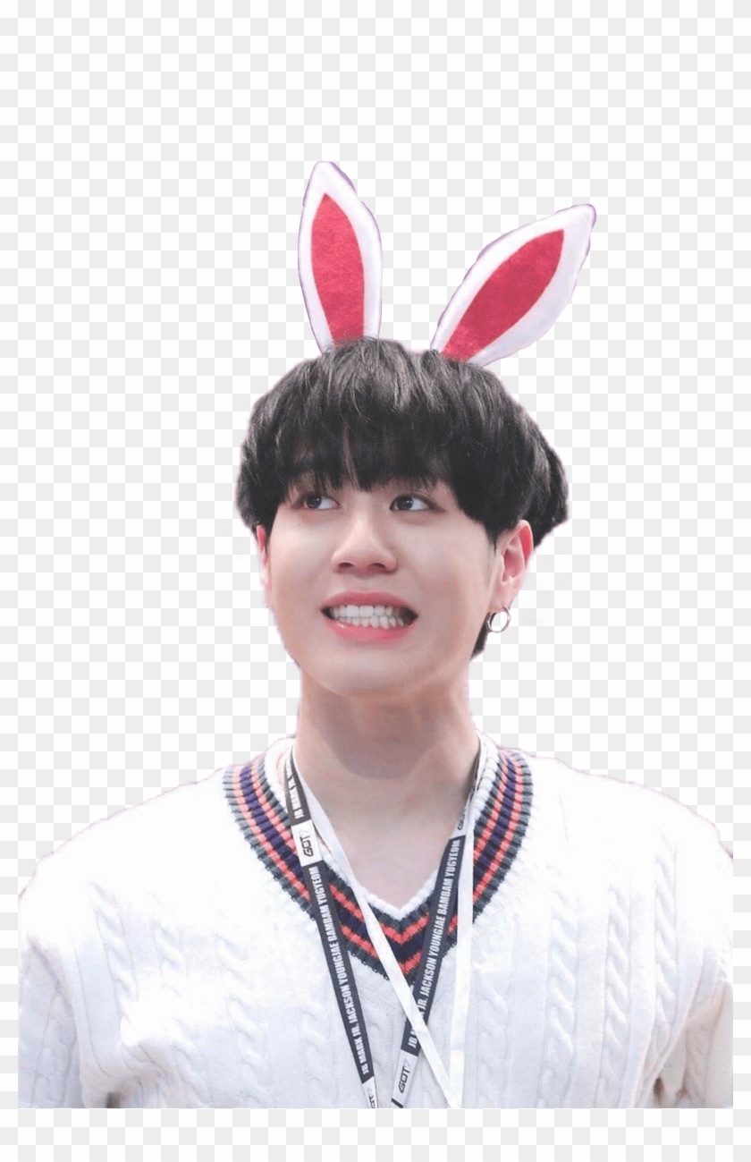 Kimyugyeom Yugyeom Got7 Cute Bunny Freetoedit Got7 Yugyeom Cute Png Transparent Png 1971x2956 1574190 Pngfind