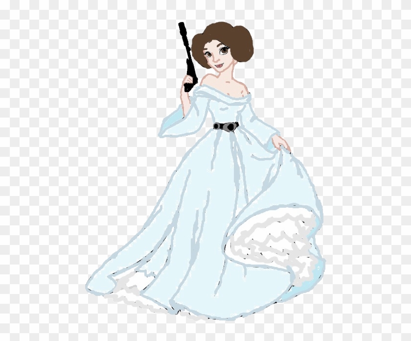 Download Star Wars Princess Leia Clipart Princess Leia Disney Cartoon Hd Png Download 574x750 1575243 Pngfind