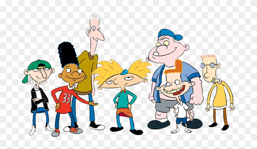 Hey Arnold - Hey Arnold Cast Cartoon, HD Png Download - 800x600(#1575861) -  PngFind