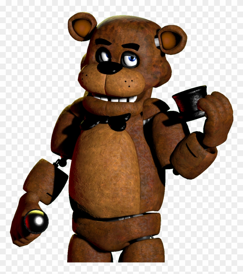 Editfnaf - Fnaf 1 Freddy Fazbear Transparent PNG - 326x537 - Free Download  on NicePNG