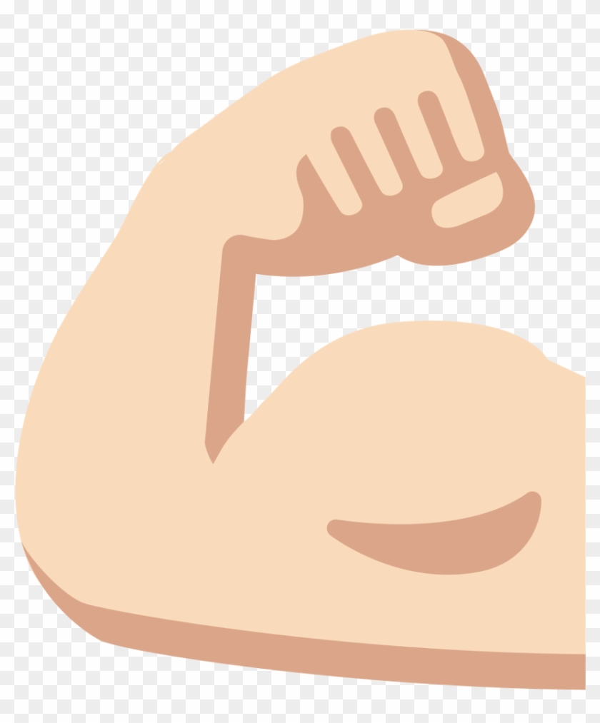 Emoji U1f4aa 1f3fb Emoji De Biceps Png, Transparent Png 1024x1024