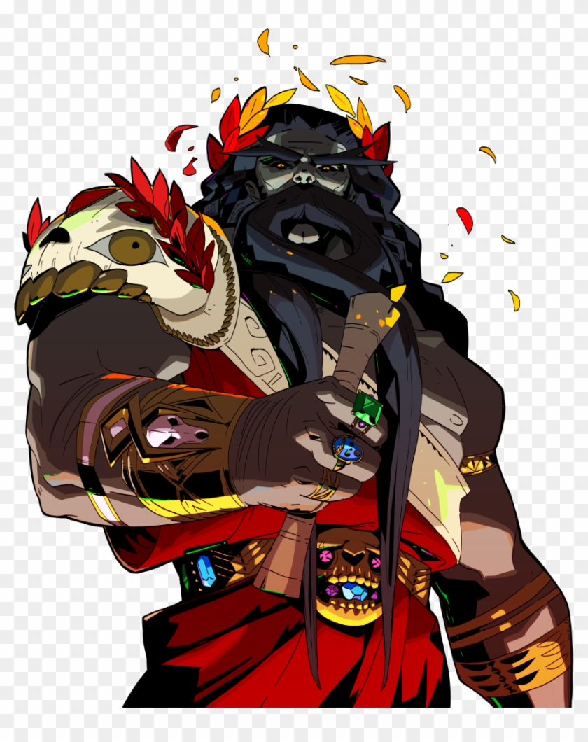 Supergiant Games Hades Gods, HD Png Download - 894x1086(#1581623) - PngFind