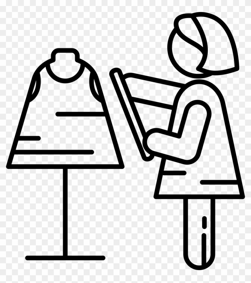 Png File - Dressmaker Icon, Transparent Png - 908x980(#1591391) - PngFind