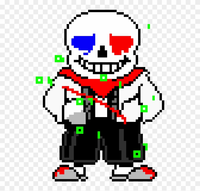 Horror Sans - Undertale Sans Pixel Art, HD Png Download - 940x840 (#839821)  - PinPng