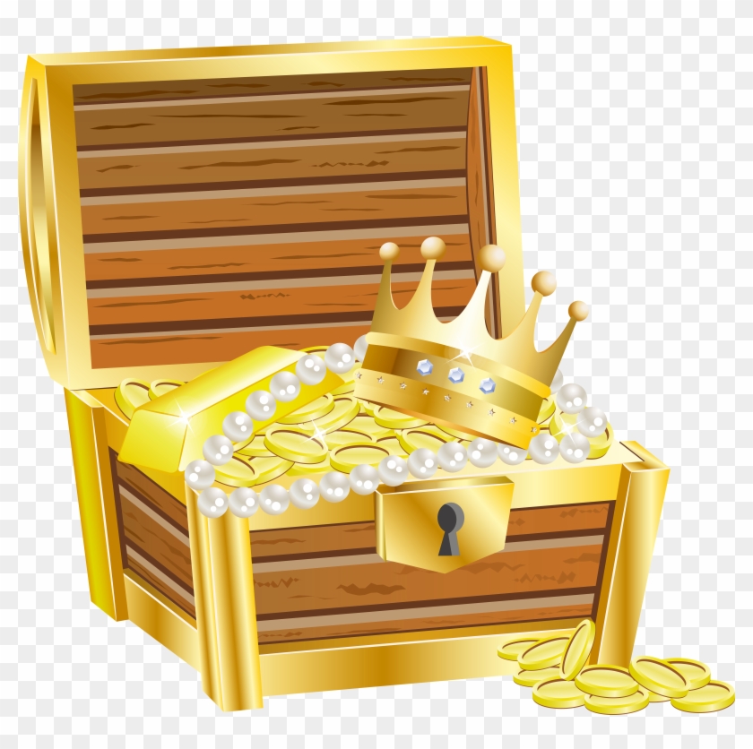 Free Png Download Treasure Chest With Gold Transparent Treasure