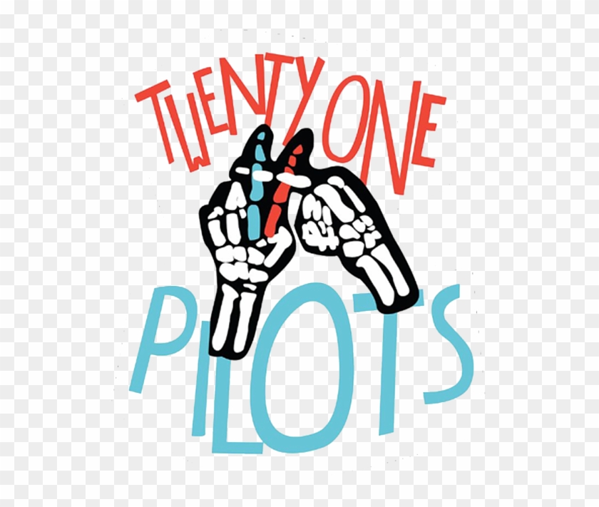Art Twenty One Pilots - Twenty One Pilots Poster, HD Png Download -  529x631(#164609) - PngFind