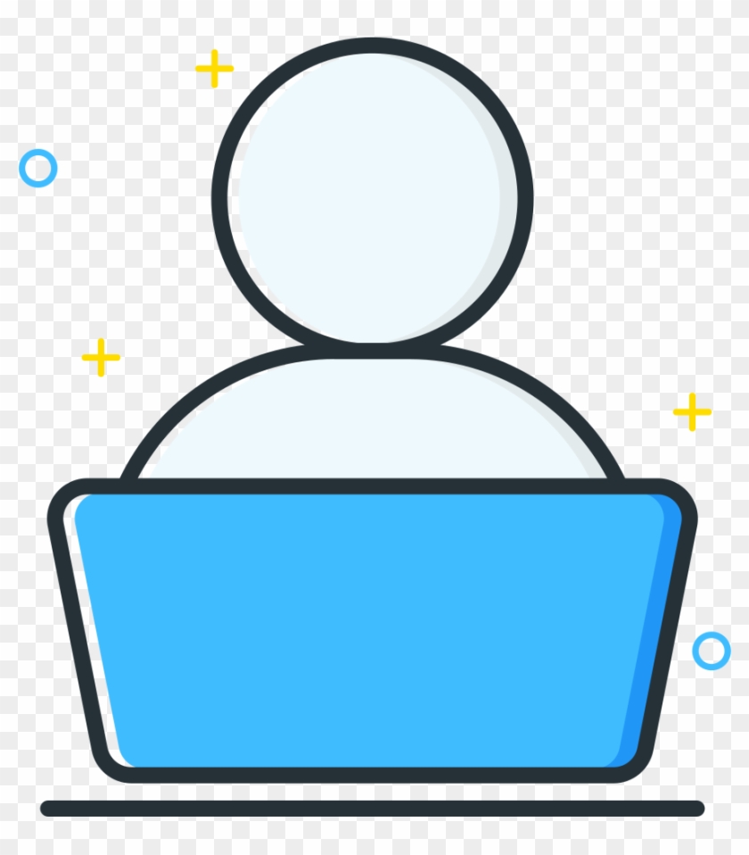 Download Svg Download Png - Work On Laptop Icon, Transparent Png -  883x966(#169206) - PngFind, image size:840x958