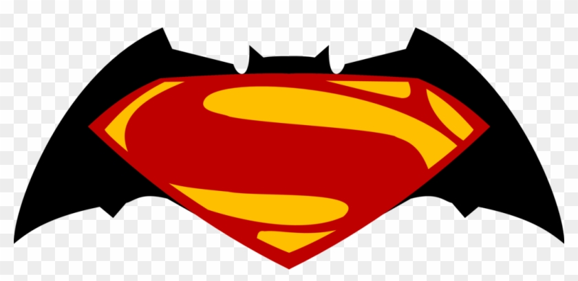 Superman Logo Clipart Superman Face - Batman Vs Superman Logo Dibujo, HD Png  Download - 1024x451(#169359) - PngFind