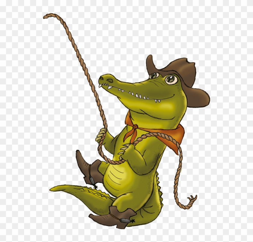 cowboy alligator