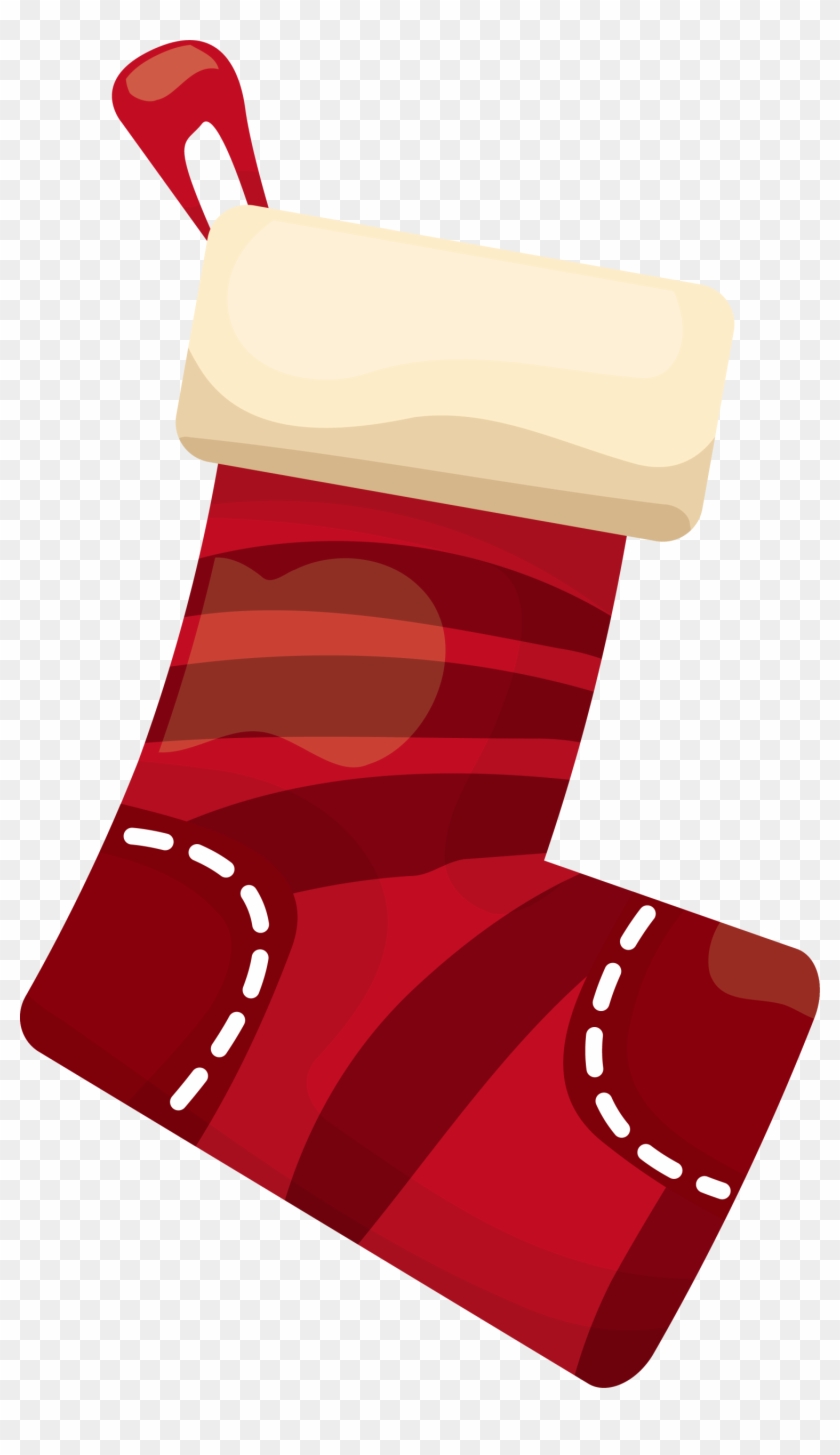 Christmas Stockings Png Gambar Kaos Kaki Natal Kartun