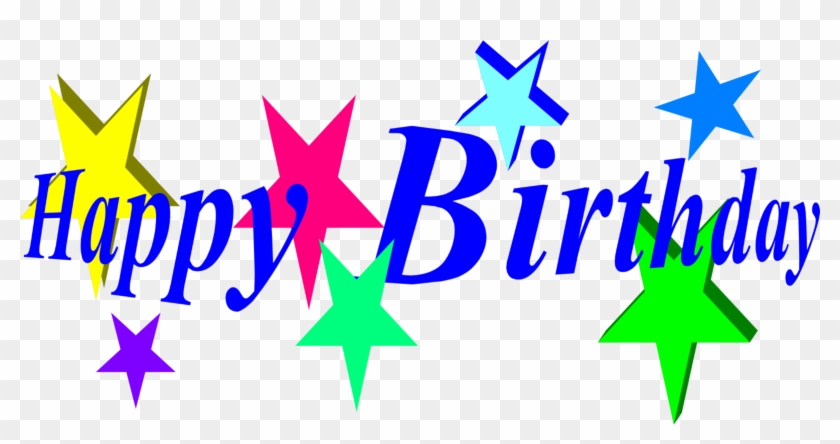 Graphic Birthday Clip June - Word Art Happy Birthday, HD Png Download
