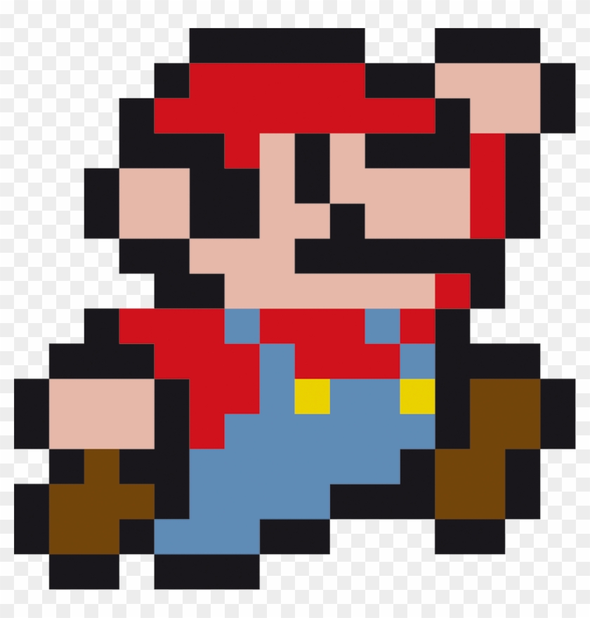 16 Bit Mario Pixel Art