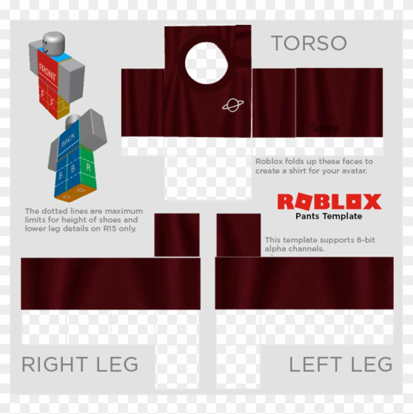 Roblox Pants Template 2017