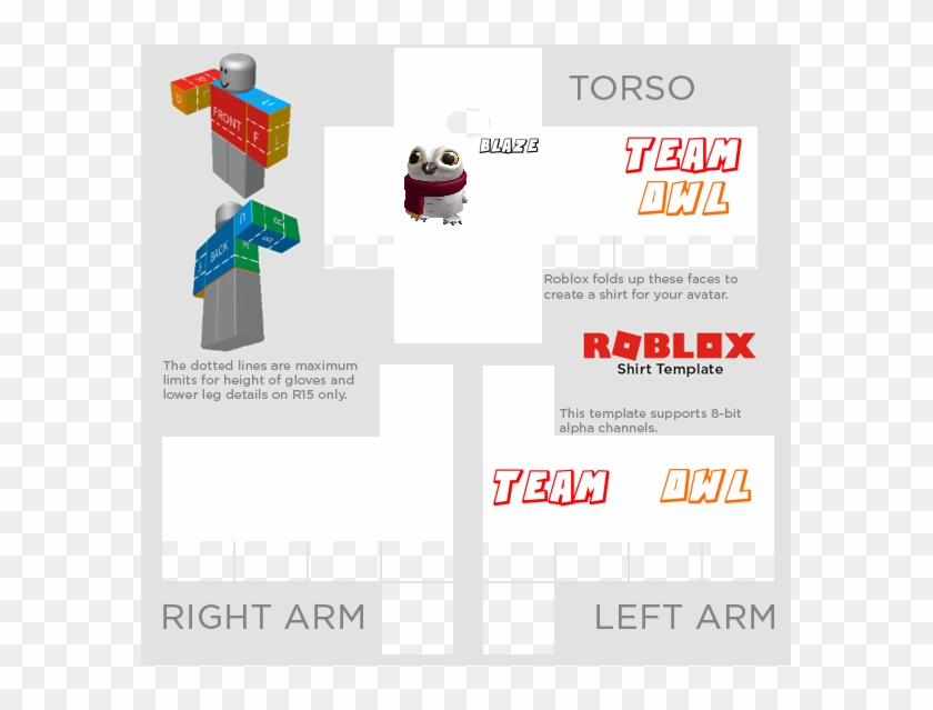 Roblox Shirt Template Details