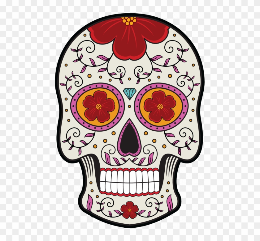 Calavera - Tete De Mort Calavera, HD Png Download - 487x700(#1611247