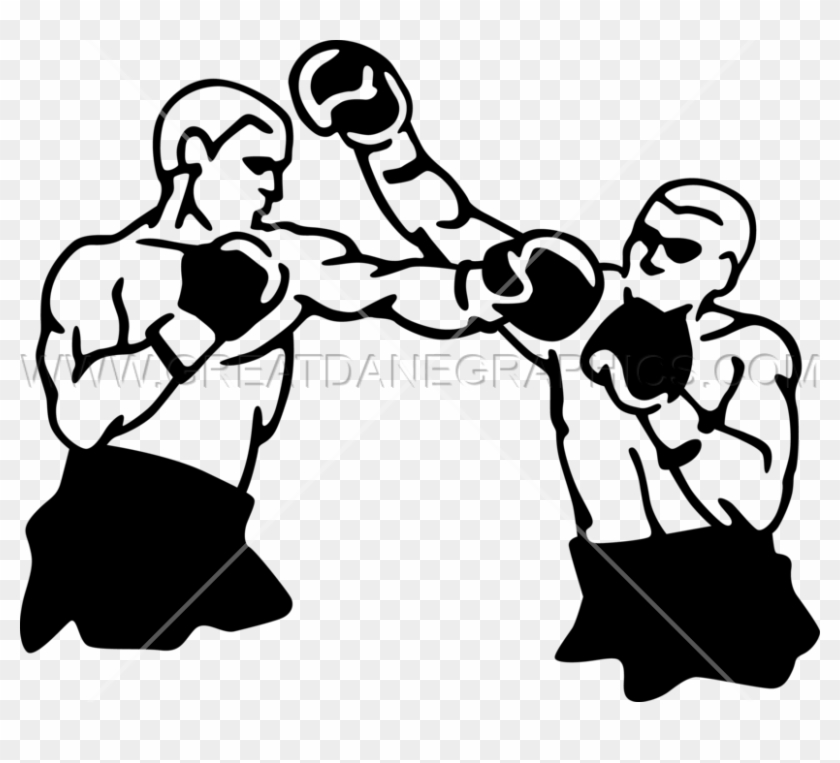 825 X 683 13 Clipart Boxing Black And White, HD Png Download