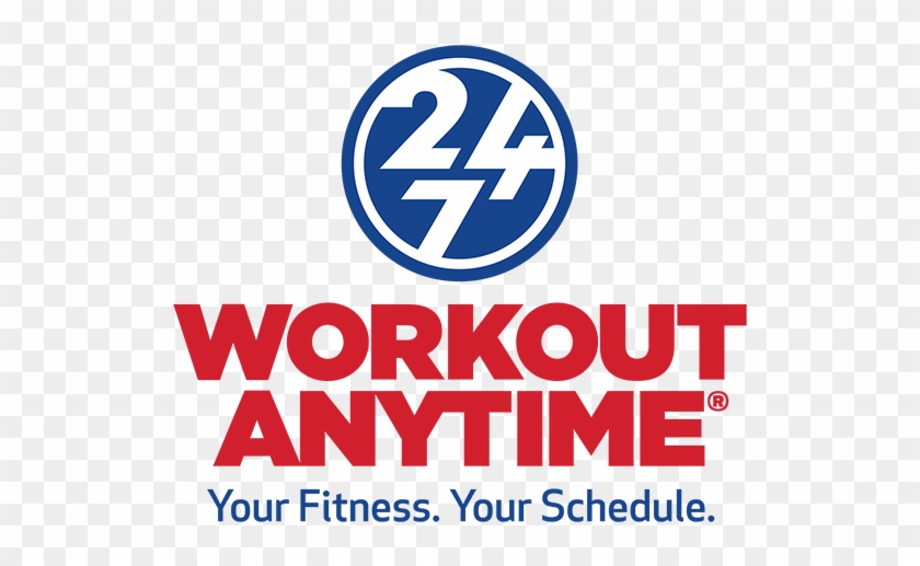 Workout Anytime 24 7 Logo Hd Png Download 600x600 1612241