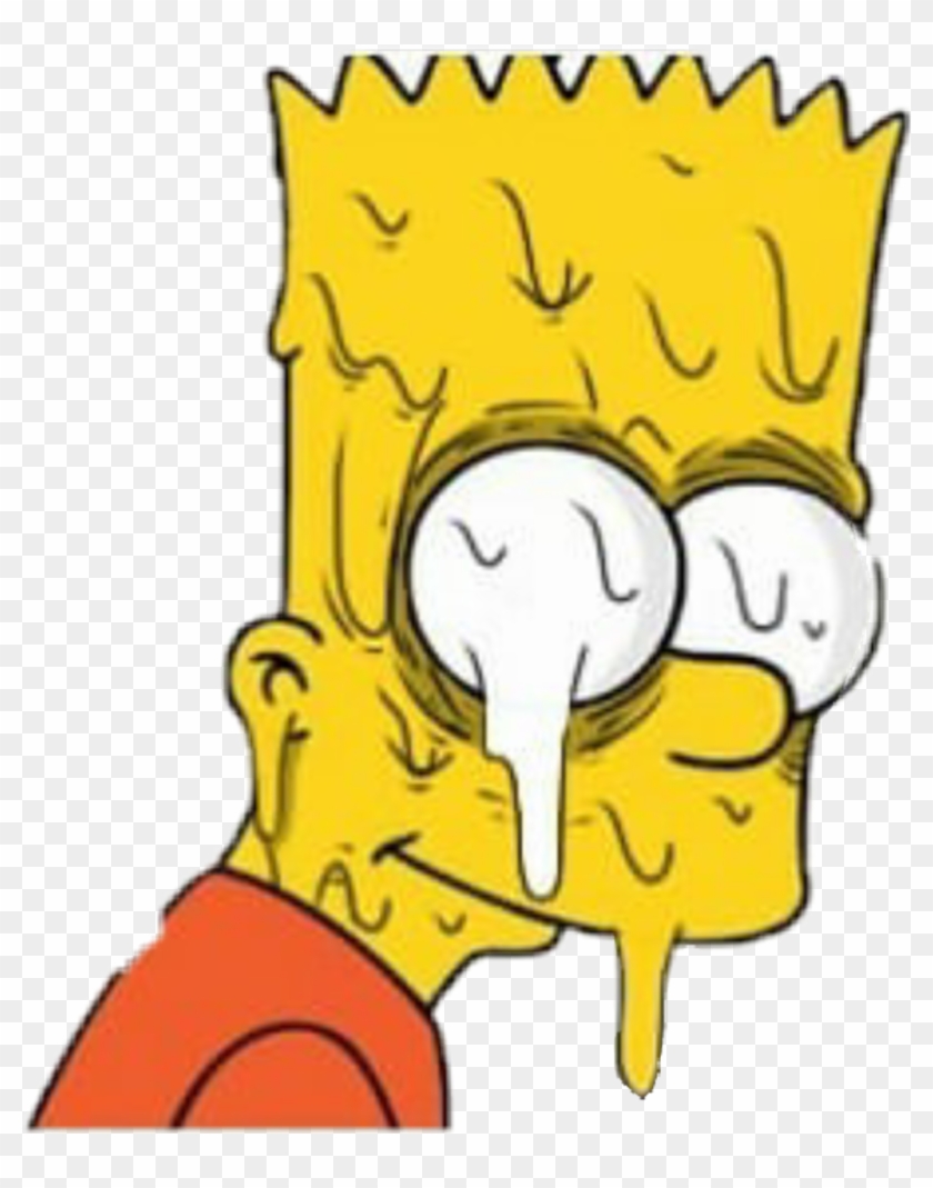 Sad Bart Png - Sad Bart Simpson Png Transparent PNG - 576x432