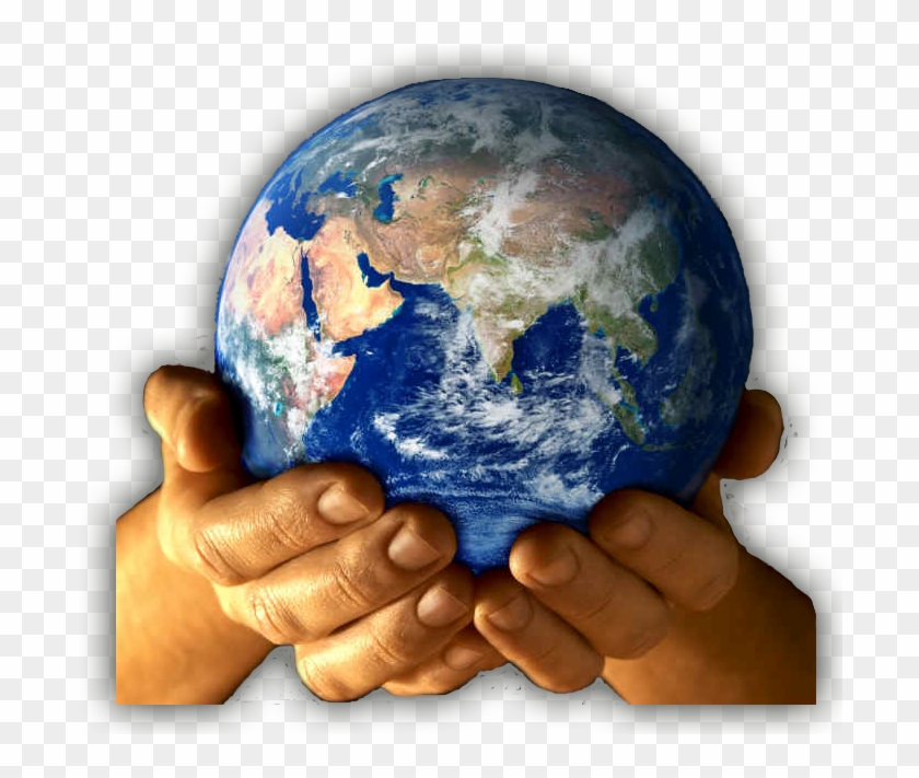 Earth In Our Hands Hd Png Download 7x630 Pngfind