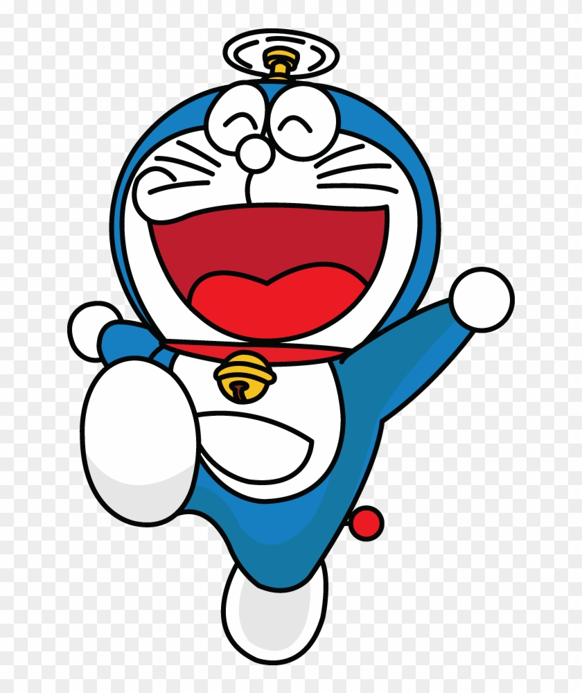 How To Draw A Doraemon Easy Step By Drawing Tutorial - Doraemon ...