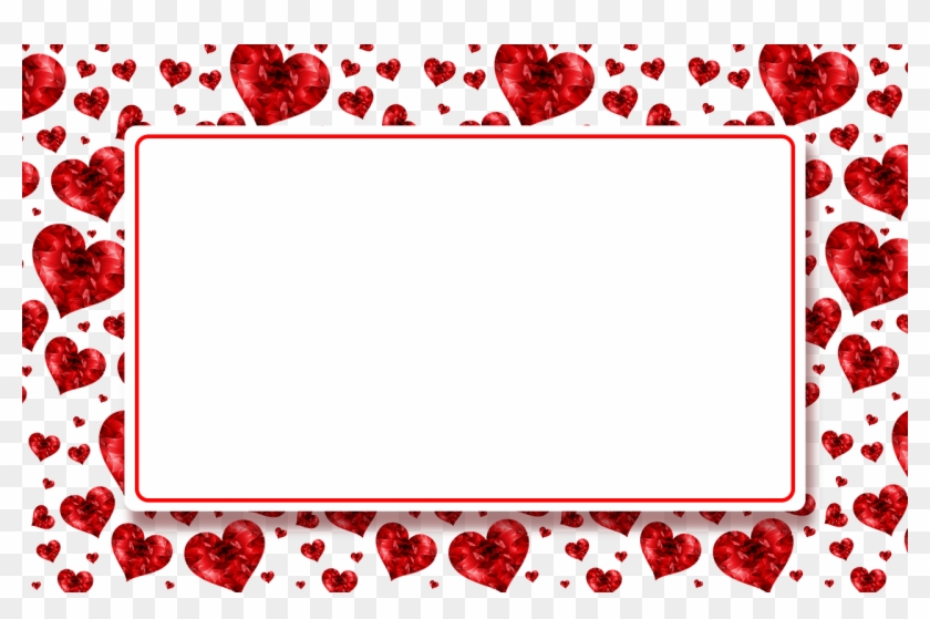 Banner Hearts Red - Frame Free Transparent Background Designs, HD Png  Download - 1280x792(#1629376) - PngFind